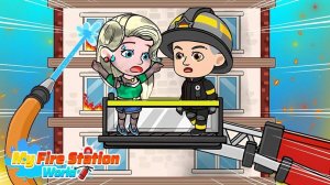 My Fire Station World: Firefighter Rescue Online Game - Kids Role Play Game