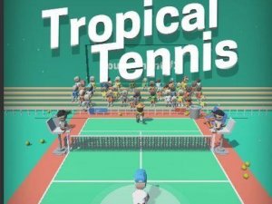 Tropical Tennis Online Arcade Game