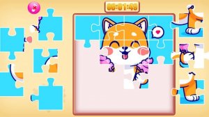 Cute Puppies Puzzle Game Online - Puzzle Game