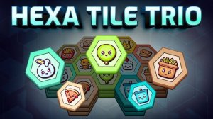 Hexa Tile Trio - Puzzle Game Online