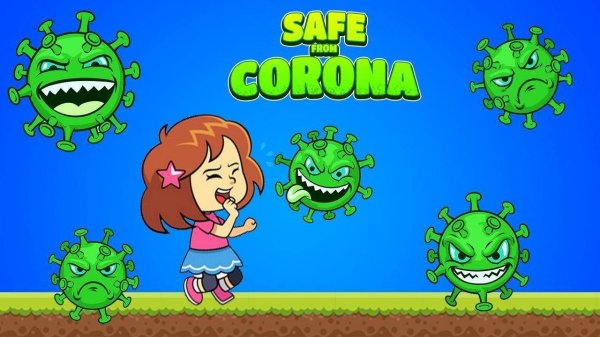 Safe from Corona Online Action Game - Arcade Game