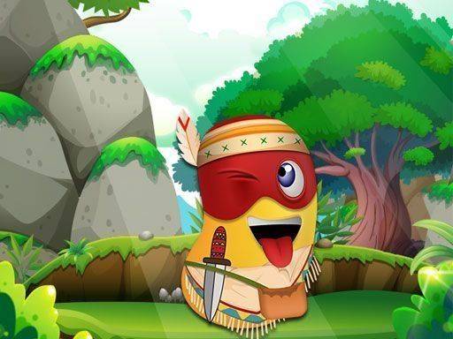 Larva Jump Online Arcade Game