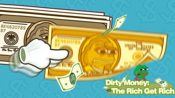 Dirty Money: The Rich Get Rich - Idle Tap Game Online: Incremental Game