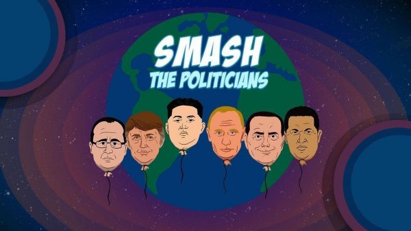 Smash the Politicians: Fun Puzzle Game Online Arcade Game