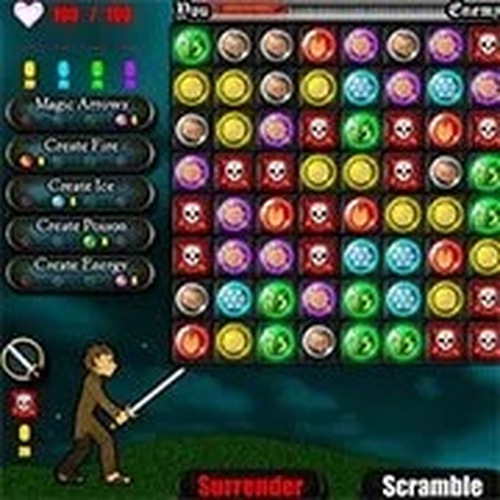 Elements of Arkandia Online Puzzle Game