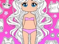 Chibi Dress Up & Coloring Online Dress Up Game