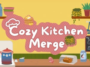 Cozy Kitchen Merge Online Puzzle Game