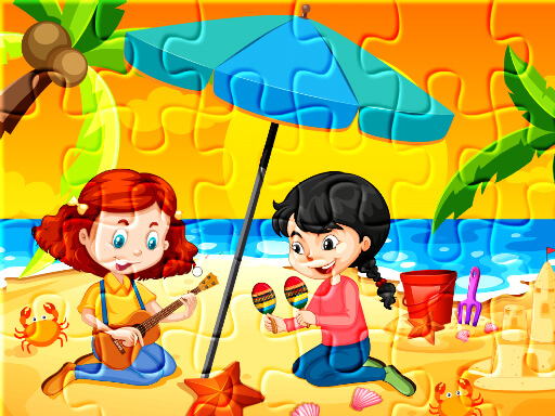 Beach Jigsaw Puzzle Game - Jigsaw Puzzle Game