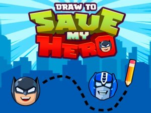 Draw to Save my Hero Online Game Puzzle Game