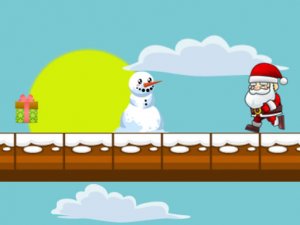 Running Santa Online Arcade Game