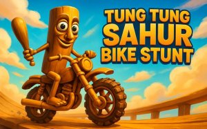 Tung Tung Sahur: Bike Stunt Adventure Online Game