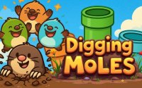 Digging Moles: Mole Puzzle Adventure - Physics Puzzle Game