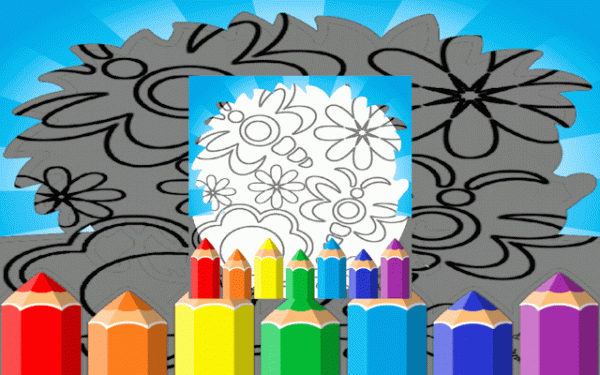 Easy Drawings To Color For Kids - Free Online Coloring Book Game - Coloring Game