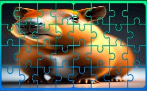 Guinea Pig Jigsaw Block Puzzle Slider Online Game