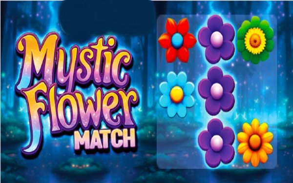 Mystic Flower Match Pro - Online Puzzle Game
