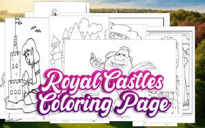 Royal Castles Coloring Book Online Game Art Game