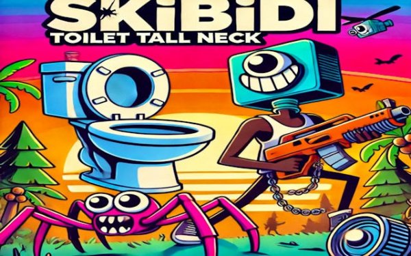 Skibidi Toilet Tall Neck Puzzle Online Arcade Game