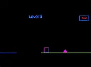 Neon Square Rush Online Arcade Game