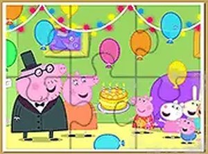 Peppa Pig Jigsaw Puzzle Online Game - Kids Puzzle Game