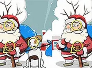 Find 5 Differences: Christmas Puzzle Game Online - Hidden Object Game