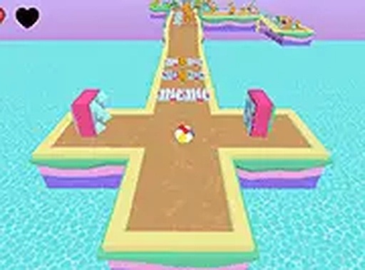 Ball: Path Through Obstacles Online Arcade Game